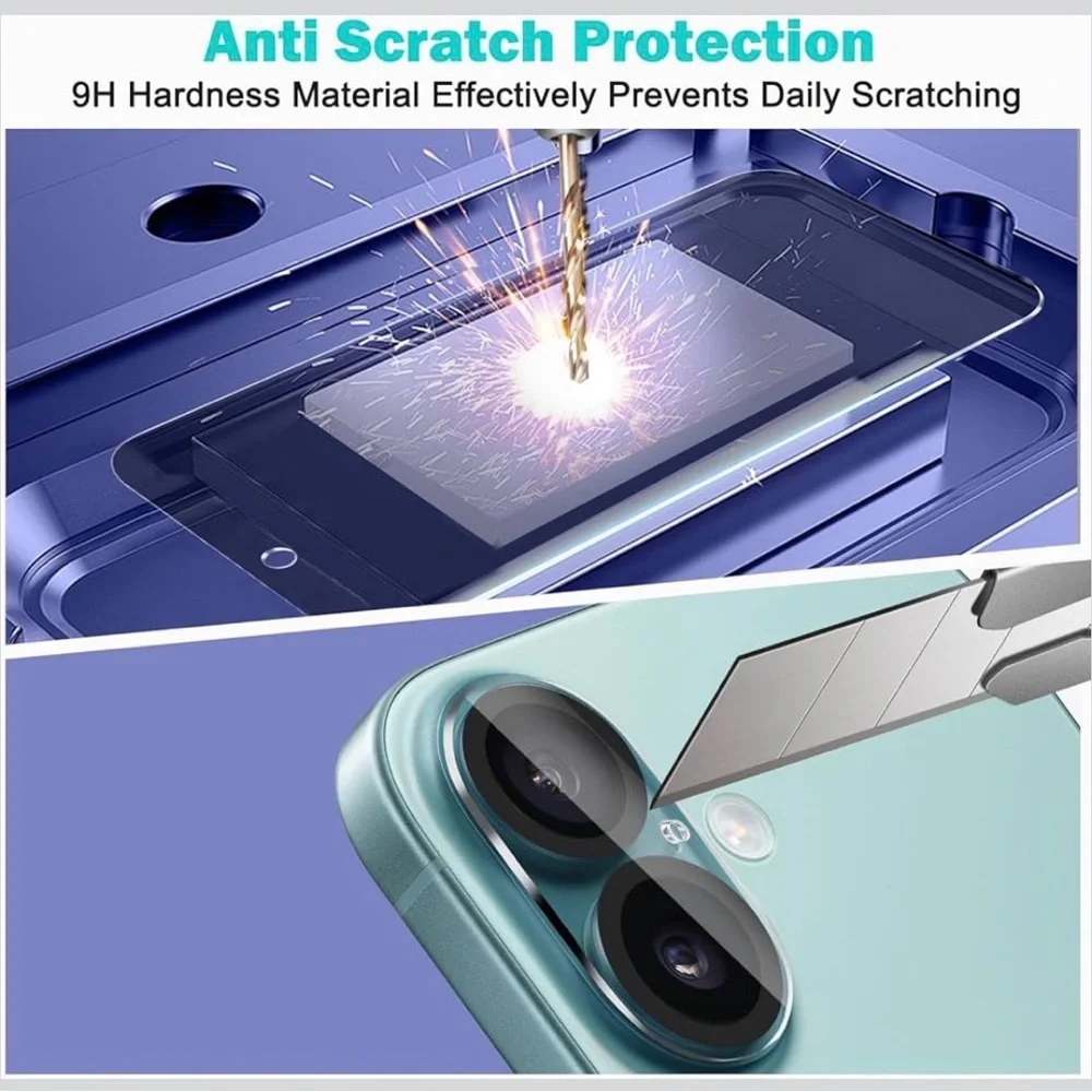 2 iPhone 16 Privacy Screen & Lens Protectors